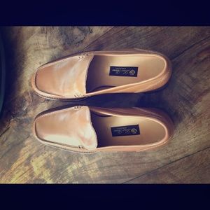Loro Piana tan loafers